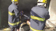 إصابتان اختناقًا في حريق بالقدس المحتلة