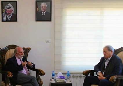 فتوح يبحث مع رئيس "كوبلاك" تعزيز دور الجاليات الفلسطينية في أميركا اللاتينية