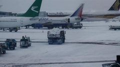 عاصفة ثلجية تتسبب بتأجيل أكثر من 50 رحلة طيران في موسكو