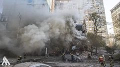 هجوم بطائرات مسيّرة يستهدف العاصمة الأوكرانية كييف