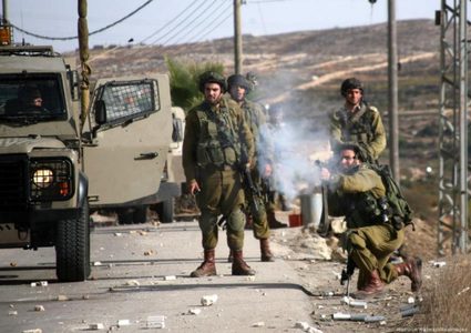 إصابة فتى خلال مواجهات مع الاحتلال في أبو ديس