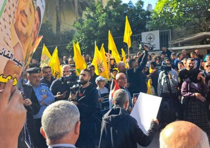 مسيرات حاشدة في محافظات الوطن تنديدا باستشهاد الأسير ناصر أبو حميد