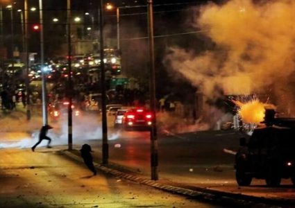 إصابات بالاختناق خلال مواجهات مع قوات الاحتلال في حوسان غرب بيت لحم