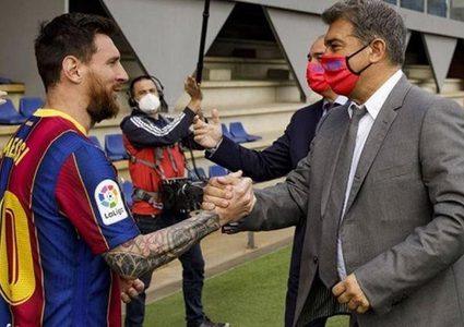 لابورتا: نريد عودة ميسي