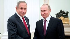 بوتين يهنئ نتنياهو بفوزه في الانتخابات