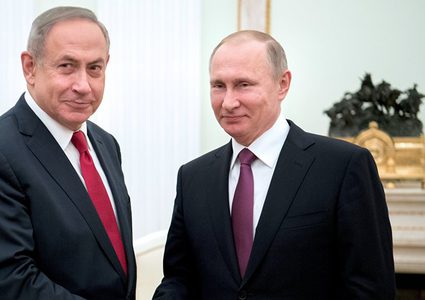 بوتين يهنئ نتنياهو بفوزه في الانتخابات