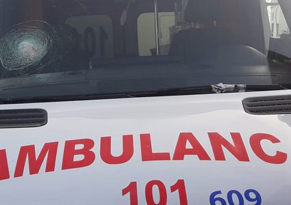 اصابة شاب بالرصاص خلال مواجهات في نابلس