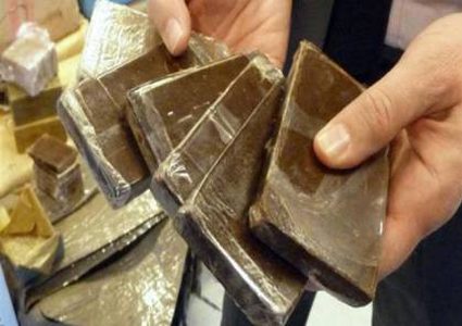 ضبط ٤٠ فرش حشيش في غزة