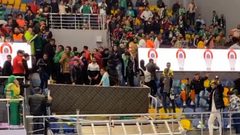 27 إصابة جرّاء انهيار مدرج بصالة رياضية في مصر