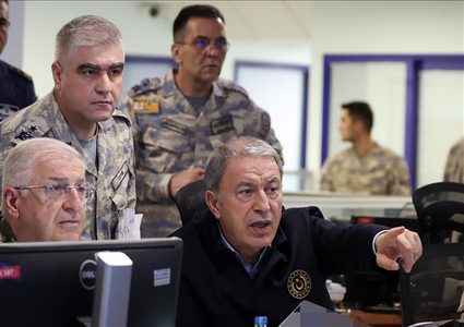 تركيا تبحث مع روسيا استخدام المجال الجوي السوري في عملية محتملة