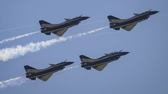 تايوان: الصين نشرت 71 طائرة خلال مناوراتها العسكرية الأخيرة قرب الجزيرة