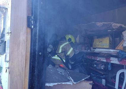 مصرع رجل نتيجة حريق في عرعرة مثلث