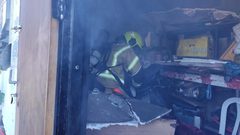 مصرع رجل نتيجة حريق في عرعرة مثلث