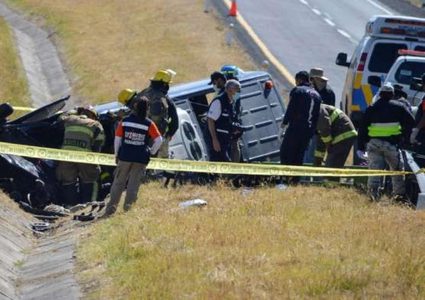 15 قتيل في انقلاب حافلة في المكسيك