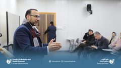 مستشفى النجاح يعقد محاضرة خاصة حول أمراض الجهاز الهضمي