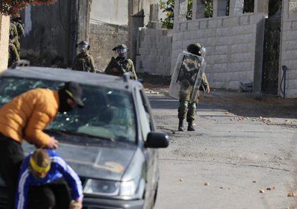 اصابات خلال مواجهات مع الاحتلال في كفر قدوم