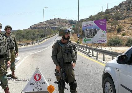 الاحتلال ينصب حاجزا عسكريا جنوب جنين