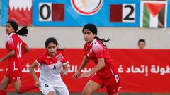 ناشئات فلسطين لكرة القدم يسقطن البحرين في بطولة غرب آسيا