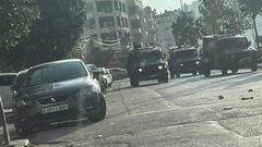 قوات الاحتلال تقتحم منطقة رفيديا في نابلس