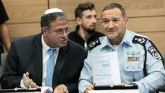 خلافات بين بن غفير وشبتاي حول العلم الفلسطيني