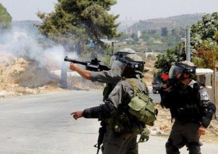 اصابة شاب خلال اقتحام قوات الاحتلال لمخيم الجلزون