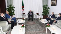 رئيس الجزائر :فلسطين هي القضية الأخلاقية الأهم والأبرز في وجدان كل الجزائريين