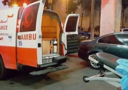 مصرع شاب بحادث سير وسط قطاع غزة