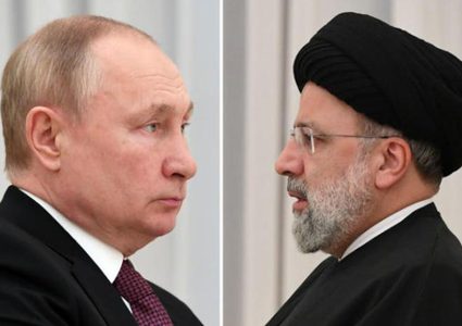 بوتين يجري محادثات مع الرئيس الإيراني إبراهيم رئيسي