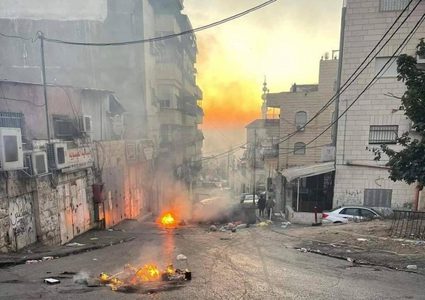 إصابات بالاختناق خلال مواجهات مع الاحتلال في مخيم شعفاط