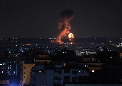 طائرات الاحتلال تشن سلسلة غارات على قطاع غزة