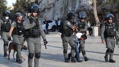 شرطة الاحتلال تعتقل 6 مواطنين خلال قمع وقفة في حيفا منددة بمجزرة جنين