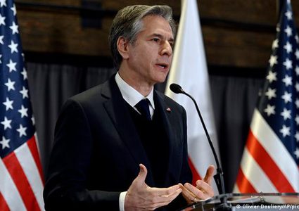 قياديون فلسطينيون وعرب يجتمعون مع بلينكن لمناقشة الأوضاع الفلسطينية