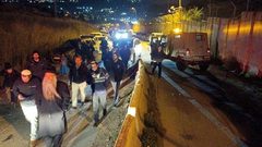 مستوطنون يهاجمون مركبات المواطنين بالحجارة جنوب نابلس