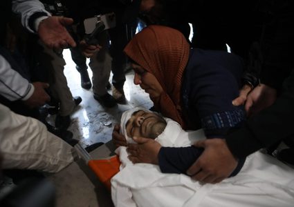 تشييع جثمان الشهيد نسيم ابو فودة