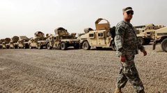 ثمانية صواريخ تستهدف قاعدة عسكرية في العراق