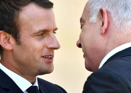 ماكرون ونتنياهو يعزمان العمل ضد أنشطة إيران