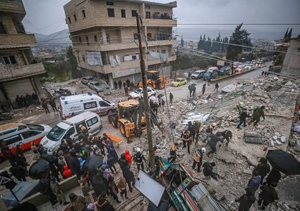 مصرع 19 لاجئًا من أبناء شعبنا في سوريا جراء الزلزال والحصيلة 41 ضحية
