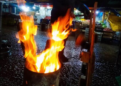 أجواء المنخفض الجوي في رام الله