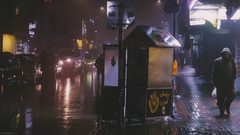 أجواء المنخفض الجوي في رام الله