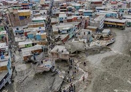 18 قتيلا و20 مفقودا في حوادث انزلاق للتربة في البيرو