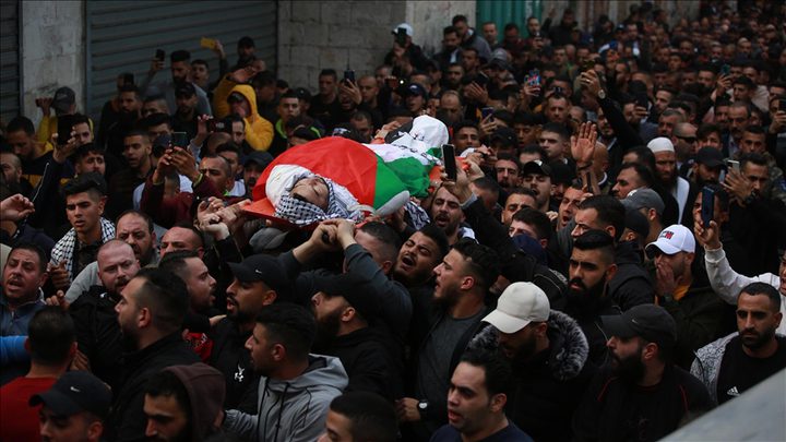 تشييع جثمان الشهيد الطفل قصي واكد في جنين