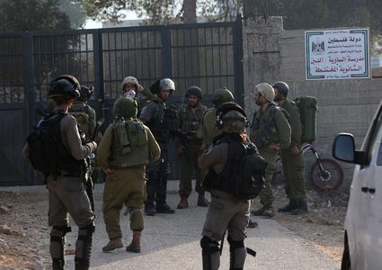 قوات الاحتلال تقتحم مدرسة في بلدة الخضر جنوب بيت لحم