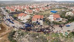 مصر تدين قرار "شرعنة" بؤر استيطانية في الضفة