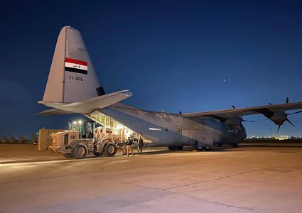 العراق يرسل 22 طائرة إغاثية إلى سوريا وتركيا