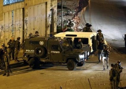 الاحتلال يقتحم "قيزون" وينتشر في محيط منزل الشهيد محمد الجعبري