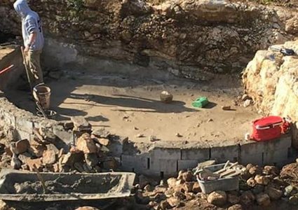 مستوطنون يقيمون حظيرة للماشية قرب عين الحلوة