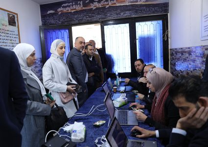 بدء عملية الاقتراع لانتخابات غرفة تجارة وصناعة محافظة نابلس