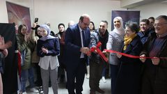 افتتاح معرض الخدع البصرية ضمن أسبوع فعاليات "سابا" في قسم الفيزياء