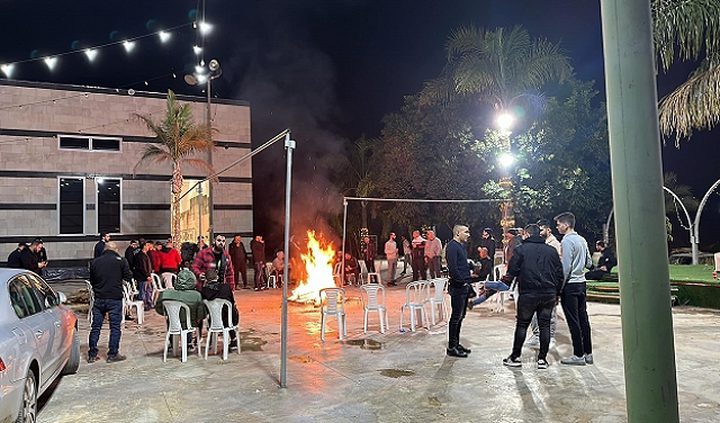 اعتصام ضد أمر هدم خيمة القمر في عرابة البطوف