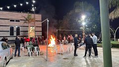 اعتصام ضد أمر هدم خيمة القمر في عرابة البطوف